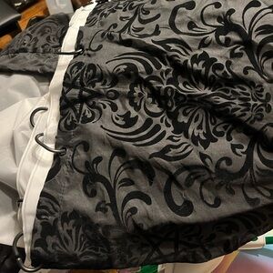 Killstar print shower curtains